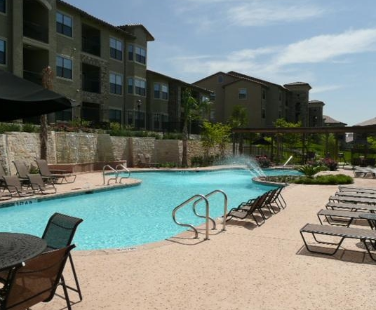 Pool View of Costa Bella Apartments