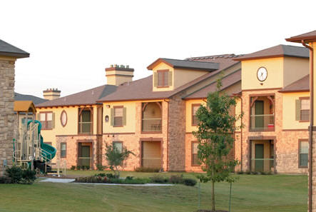 Exterior View of Providence at Prairie Oaks Apartments