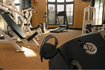 Fitness Gym at Providence at Prairie Oaks Apartments