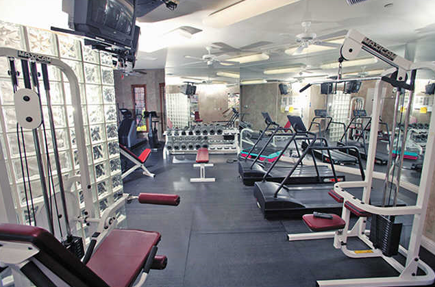 Fitness Center View of Villas at Parkside Apartments