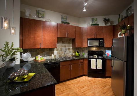 Kitchen View of 2929 Wycliff Apartments