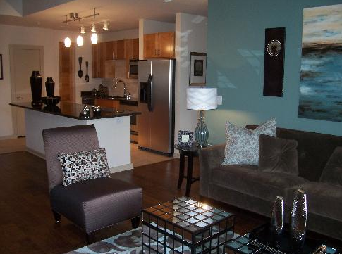 Interior View of New Dallas Apartments Uptown