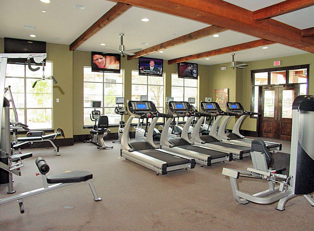 Fitness Center at Lakeview Lofts Cypress TX