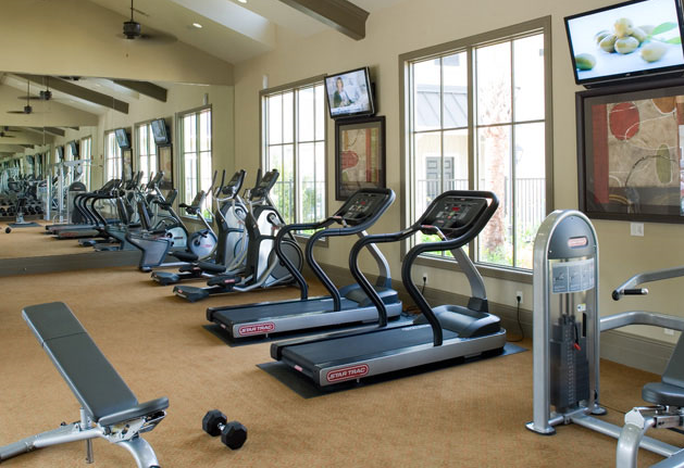 Fitness Center at Verde Woodson Park Apartments
