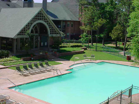 Pool View of Chasewood Apartments