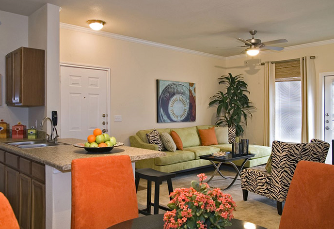 Designer Interiors at Far West San Antonio Apartments