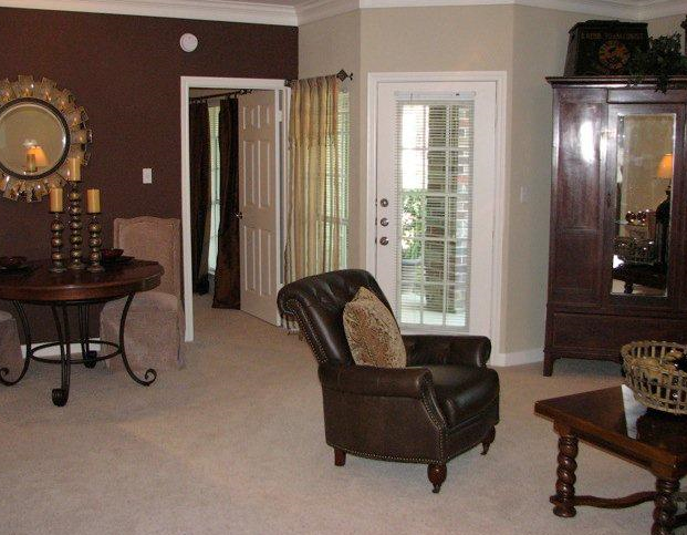 Spacious Living Area at Champions Centre Apartments