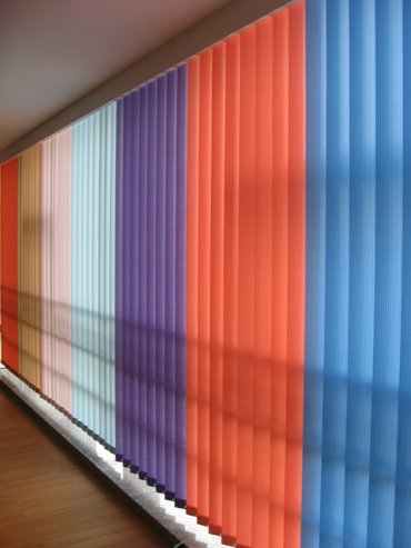 Austin Apartments with Vertical Blinds